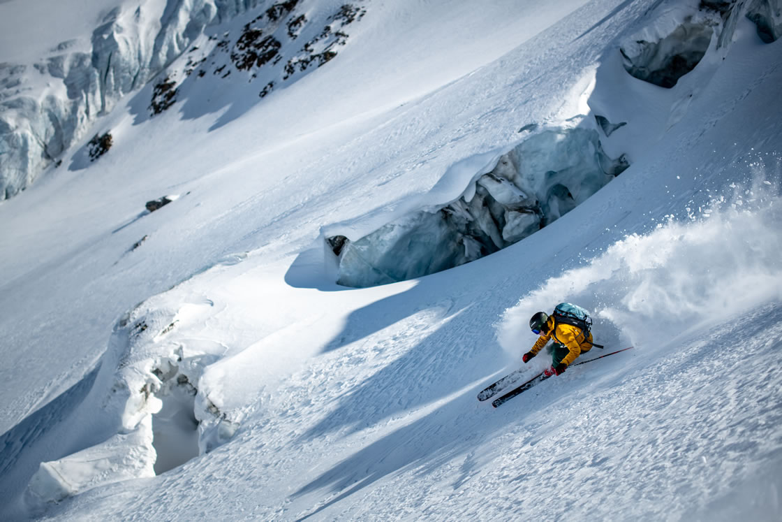Ski avec garantie d'enneigement, Skier au Tyrol