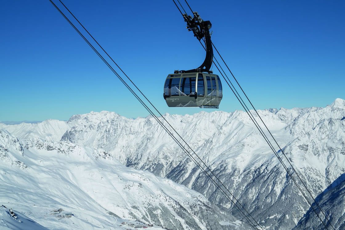 Sciare in Tirolo, comprensorio sciistico di Sölden