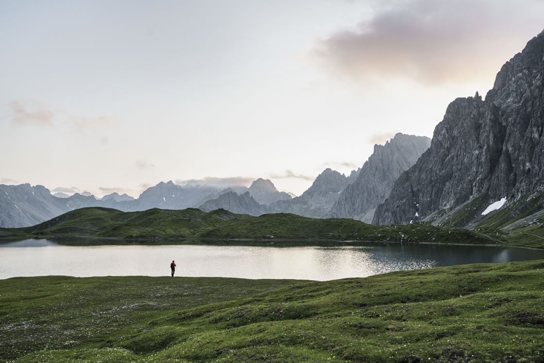 Long distance hiking trails Tyrol Austria