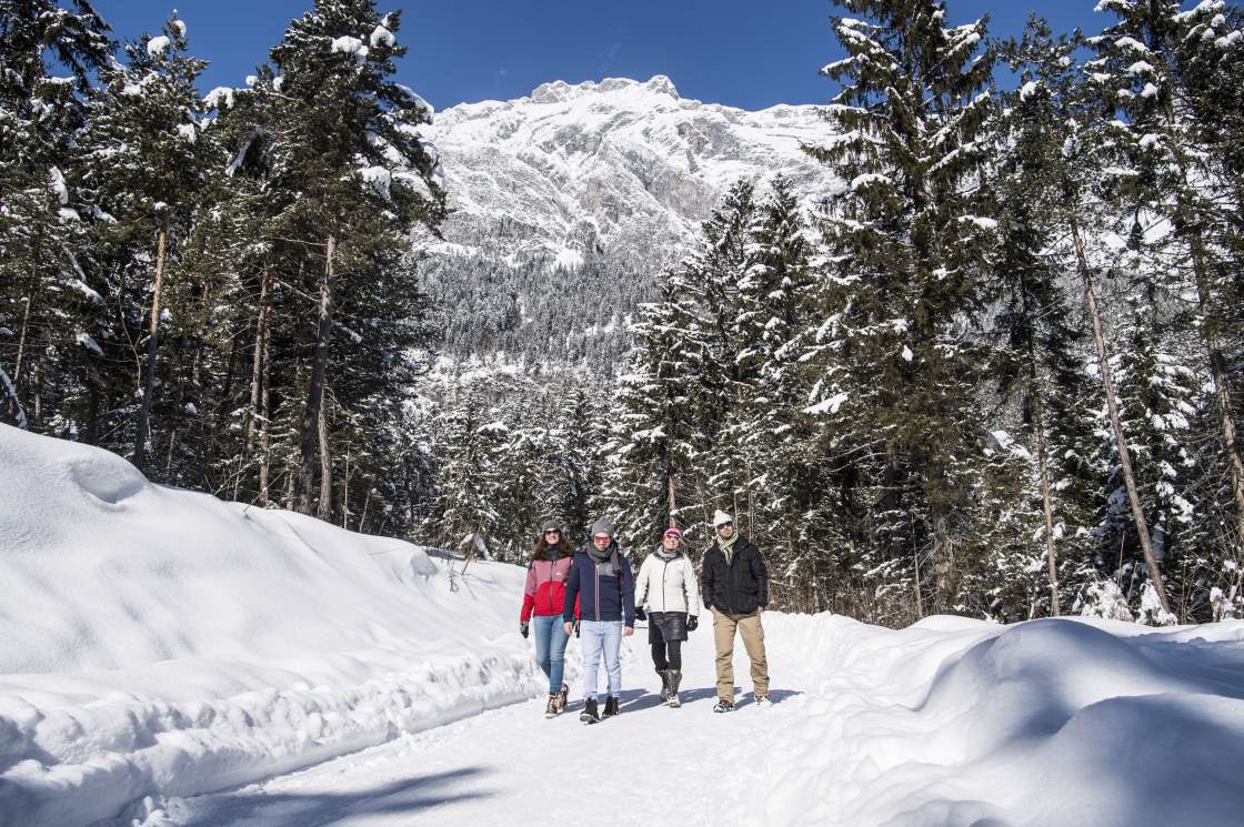 randonnées hivernales dans les Alpes tyroliennes
