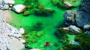 Kayaking in Slovenia