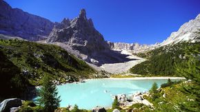 Randonnée vers le lac_Cortina d'Ampezzo