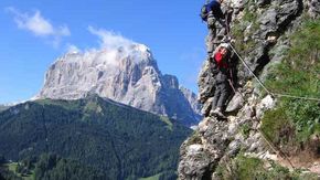 Summer vacation in the Dolomites, Val Gardena
